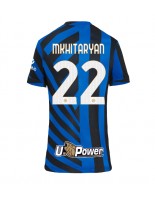 Inter Milan Henrikh Mkhitaryan #22 Domácí Dres pro Dámské 2024-25 Krátký Rukáv